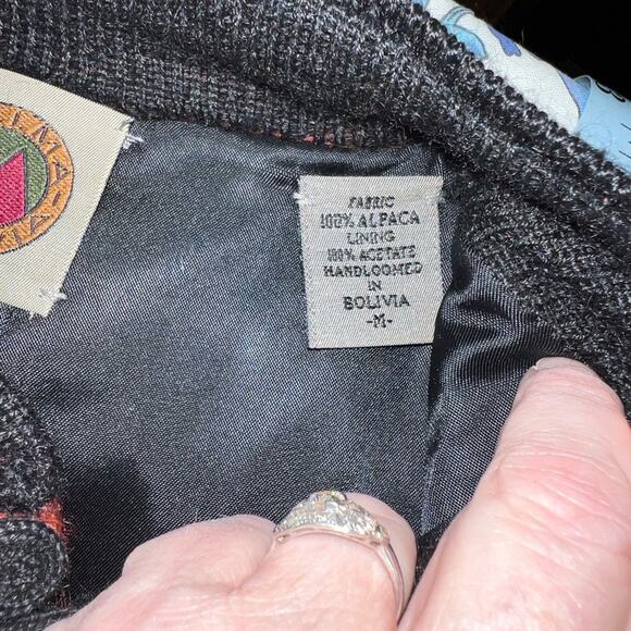 Beautiful Millma Bolivia Alpaca Sweater Coat! - Picture 7 of 8